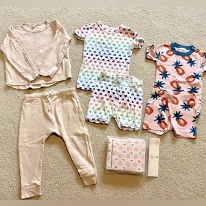 Bundle of 2T girls PJs
